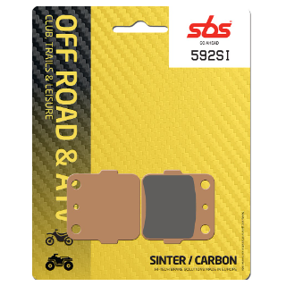 PLAQUETTES DE FREIN SBS YAMAHA YFZ 450 ARRIERE 2004-2005