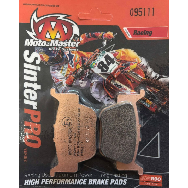 PLAQUETTES DE FREIN MOTO MASTER HONDA TRX 450 ARRIERE