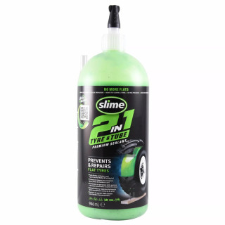 ANTI-CREVAISON SLIME 2 EN 1 PNEU OU CHAMBRE A AIR 946ml
