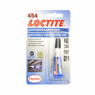 COLLE LOCTITE GEL INSTANTANE 454 20g