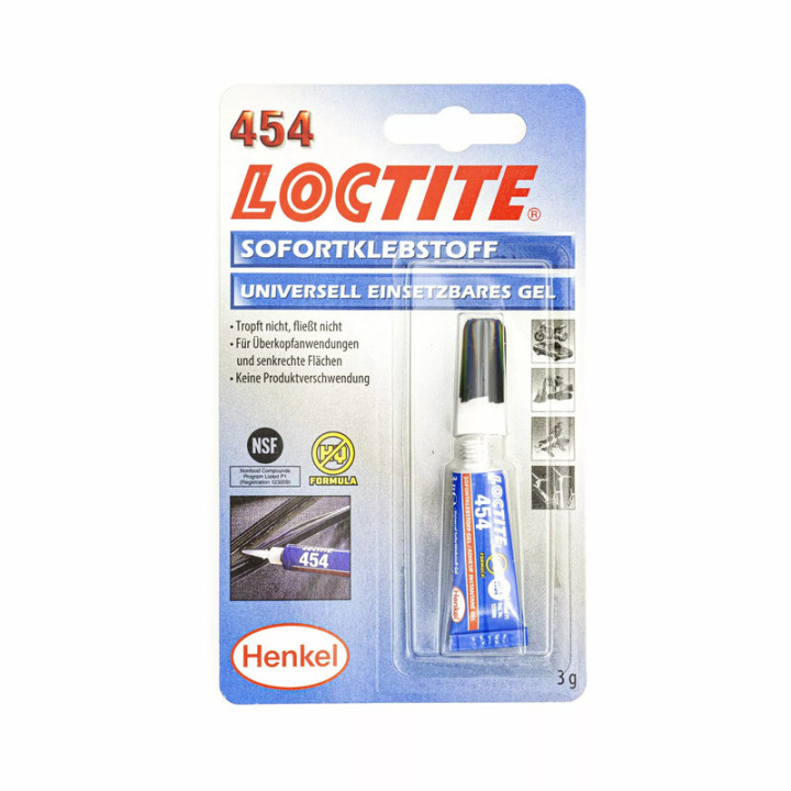 COLLE LOCTITE GEL INSTANTANE 454 20g