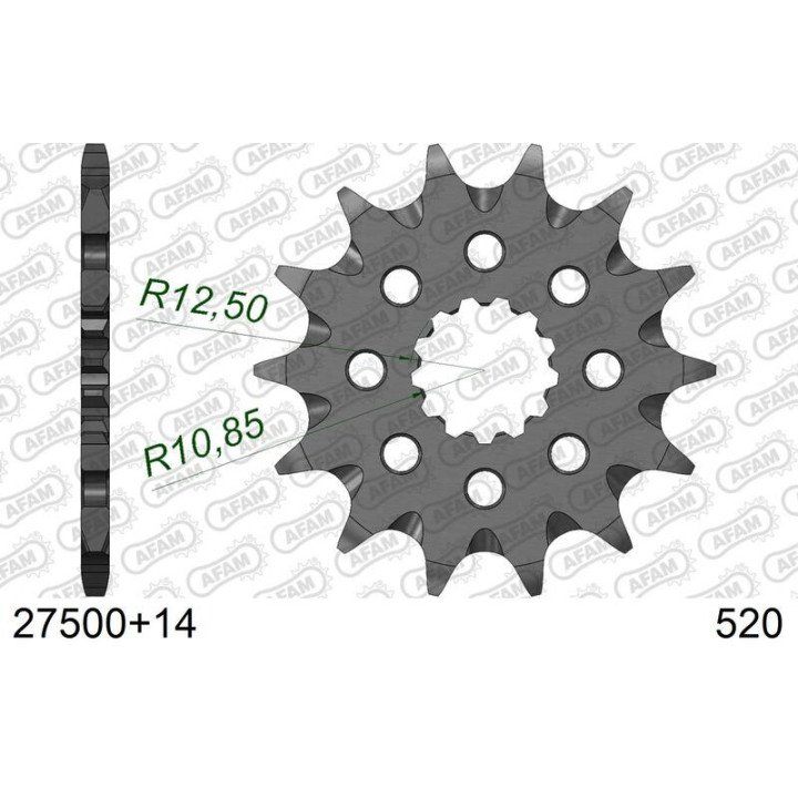 PIGNON SORTIE DE BOITE AFAM 14 DENTS QUAD YAMAHA YFZ 450 2004-11