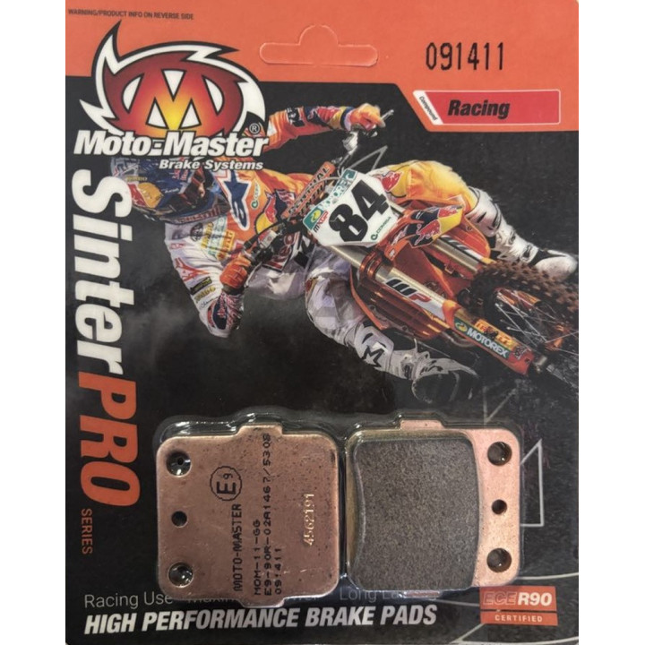 PLAQUETTES DE FREIN MOTO MASTER YAMAHA YFZ 450 ARRIERE