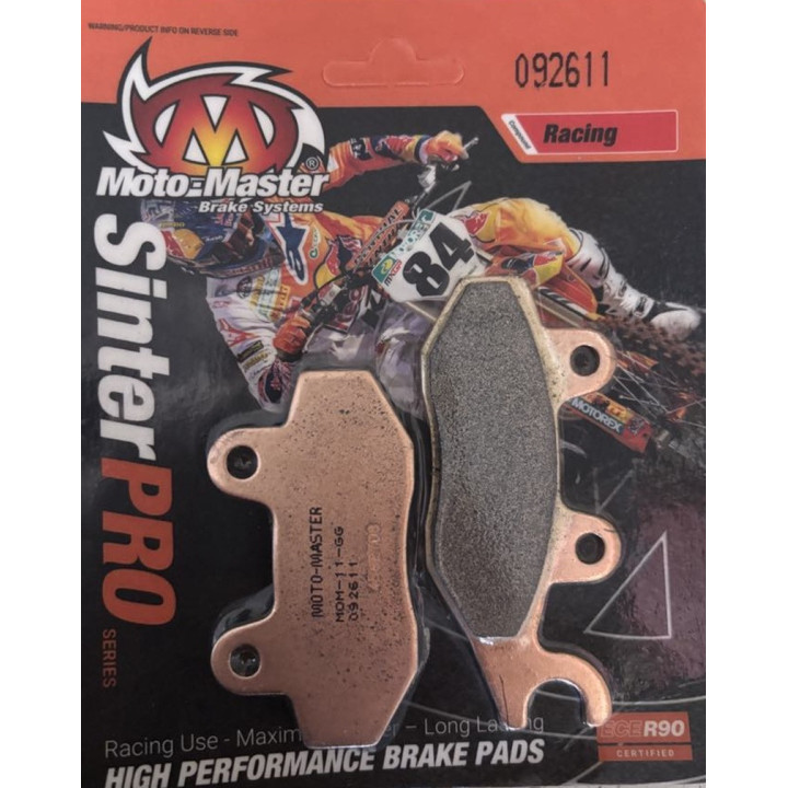 PLAQUETTES DE FREIN MOTO MASTER YAMAHA 700 RAPTOR AVANT DROIT