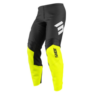 PANTALON QUAD SHOT DRAW JERSEY INSTINCT NEON YELLOW TAILLE 40