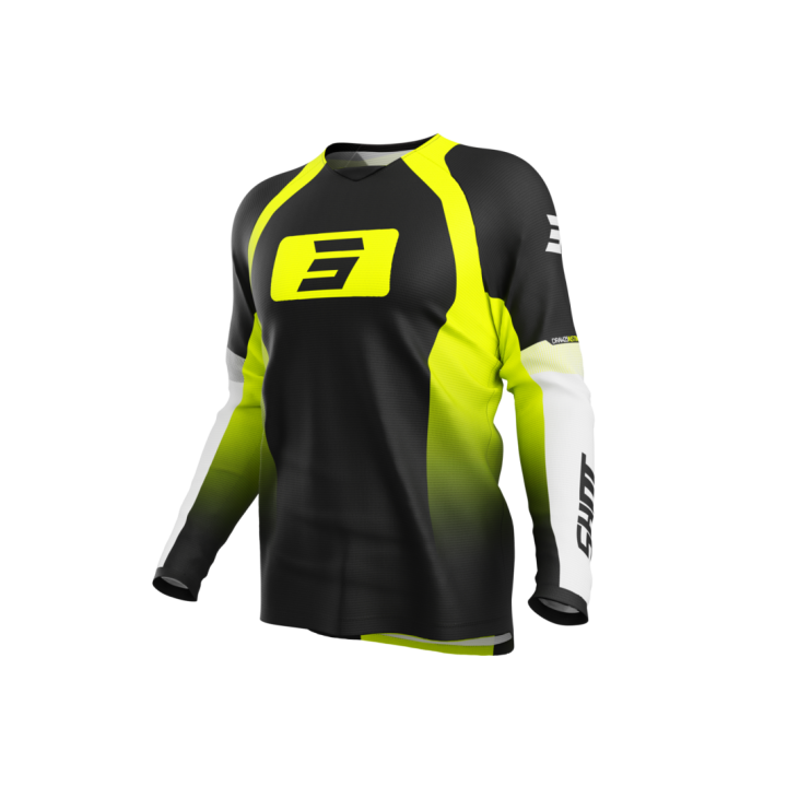 MAILLOT QUAD SHOT DRAW JERSEY INSTINCT NEON YELLOW XL