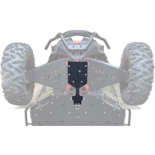 PLATINE DE PROTECTION DIFFÉRENTIEL AVANT XRW PHD 8mm SSV CAN AM MAVERICK 900 TURBO X3 XDS XRS XRC XMR