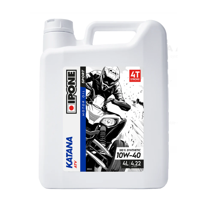 HUILE MOTEUR 4T IPONE KATANA ATV 10W40 - 4L