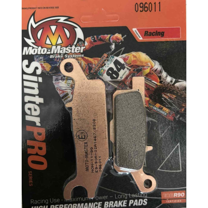PLAQUETTES DE FREIN MOTO MASTER YAMAHA 250 RAPTOR AVANT GAUCHE