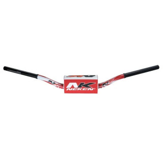 GUIDON QUAD NEKEN ROUGE BLANC 133C 28.6mm