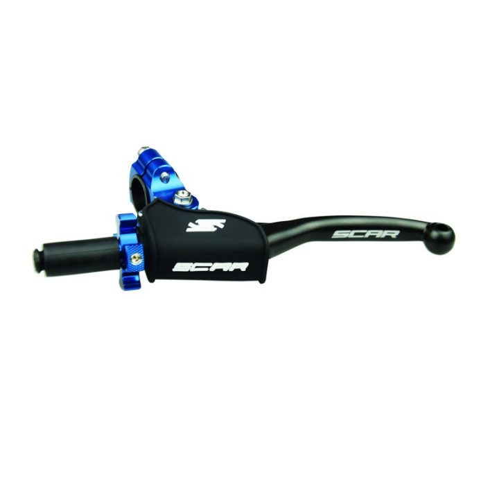 Levier repliable + cocotte universelle SCAR bleu - molette bleu