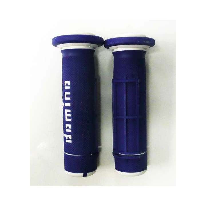 POIGNEES DOMINO POUR QUAD AVEC GACHETTE
