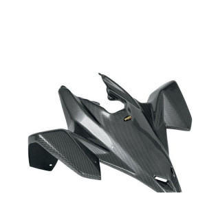 PLASTIQUE COQUE CARENAGE MAIER AVANT NOIR CARBONE SUZUKI LTR 450