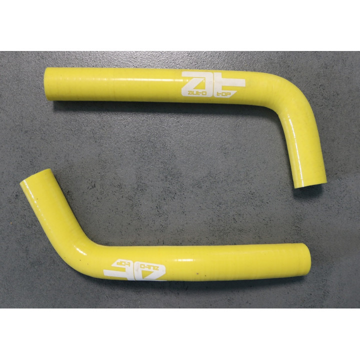 Durites d'eau silicone jaune pour Yamaha YFZ 450 | MX-Quad