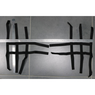 FILETS NERF BARS NOIR 50x85cm