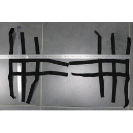FILETS NERF BARS NOIR 50x85cm