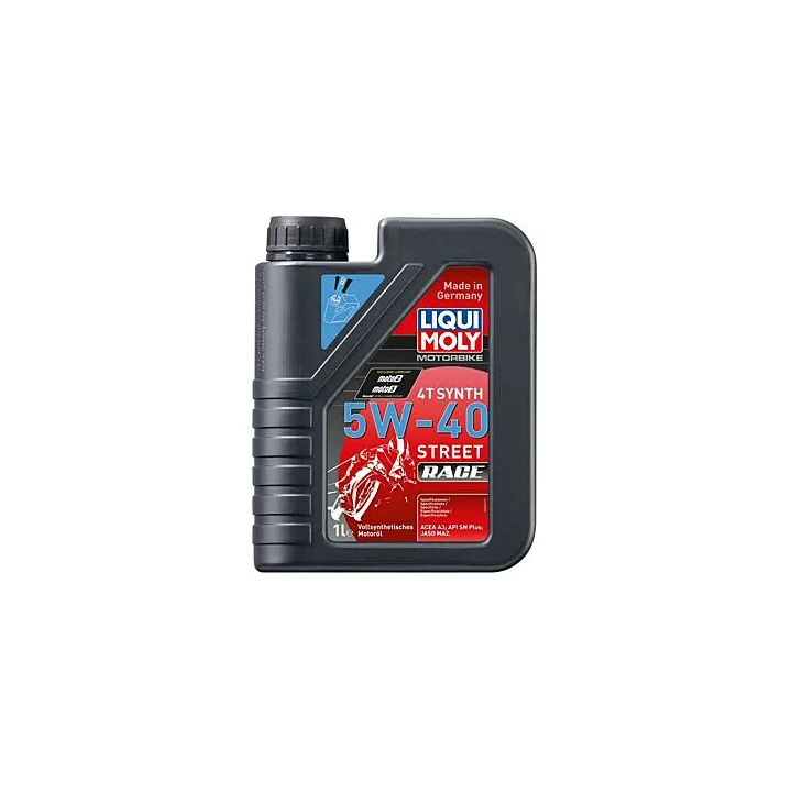 HUILE MOTEUR 4T 5W-40 Street Race 1L LIQUI MOLY