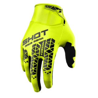 GANTS SHOT VISION TECH JAUNE NOIR
