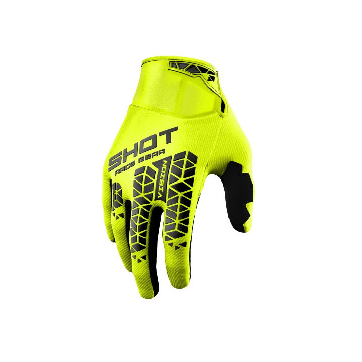 GANTS SHOT VISION TECH JAUNE NOIR