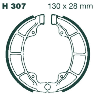 MACHOIRES DE FREIN ARRIERE YAMAHA RAPTOR 90 2016-2024
