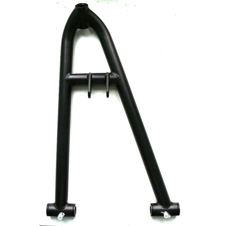 TRIANGLE SEUL INFERIEUR DROIT DE TRAIN AVANT SILVERTEC LARGE YAMAHA 700 RAPTOR + 10cm