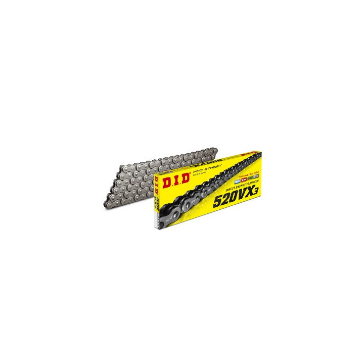 CHAINE DID 520 VX3 BB 98 MAILLONS YAMAHA 700 350 RAPTOR WARRIOR 450 YFZ YFZR