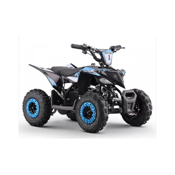 Pocket quad électrique 1000W enfant KEROX E-NOS BLEU