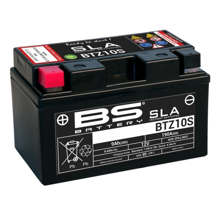 Batterie BS pour Yamaha 350 Raptor 2004-2013 | MX-Quad