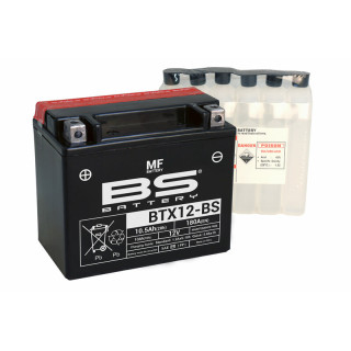 Batterie BS YTX12-BS pour KYMCO KXR et MXU 250-300 | MX-Quad