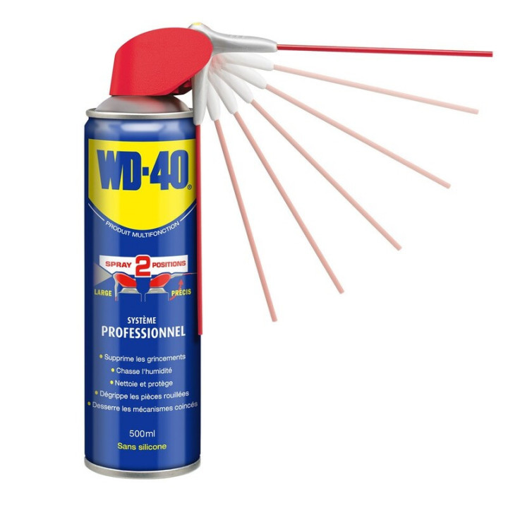 Bombe spray WD-40 500ml aérosol | MX-Quad