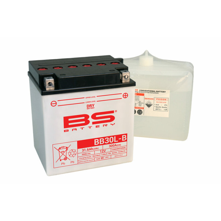 Batterie BS 12V YB30L-B pour Sportsman 550 | MX-Quad