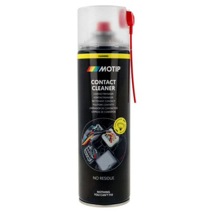 BOMBE AEROSOL NETTOYANT CONTACT ELECTRIQUE MOTIP M505 500 ml