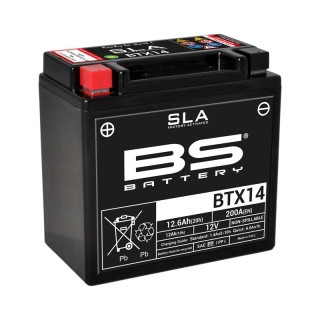Batterie BS HA SLA sans entretien pour Yamaha 660 Raptor | MX-Quad