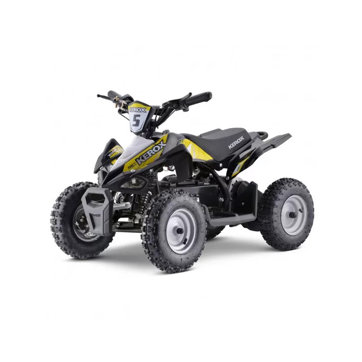 QUAD ENFANT ELECTRIQUE KEROX 1000W E-REX JAUNE