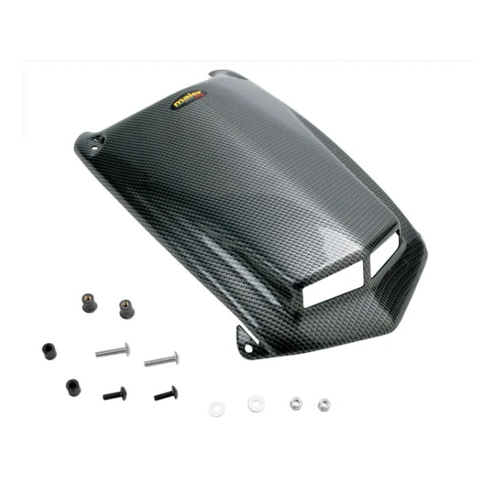 Capot MAIER plastique noir carbone avec ouvertures de ventilation Honda TRX 450