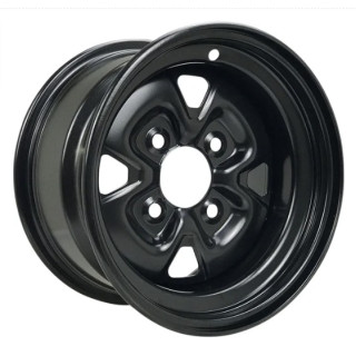 Jante en acier noire Moose 12x7 4x110 2+5 Yamaha