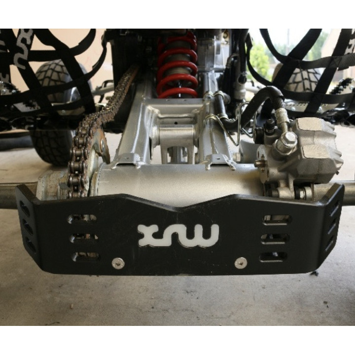 Bumper arrière noir XRW Yamaha 700 Raptor | MX-Quad