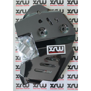 Protections latérales cadre alu noir Yamaha 350 Banshee | MX-Quad