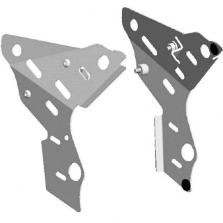 Protections latérales cadre alu Suzuki LTR 450 | MX-Quad