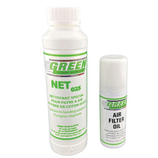 Kit entretien filtre à air GREEN | MX-Quad