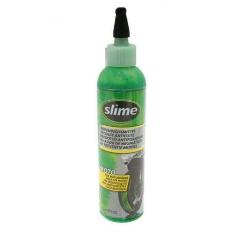 ANTI CREVAISON PREVENTIF PNEU FUITE LIQUIDE SLIME TUBELESS 237ML