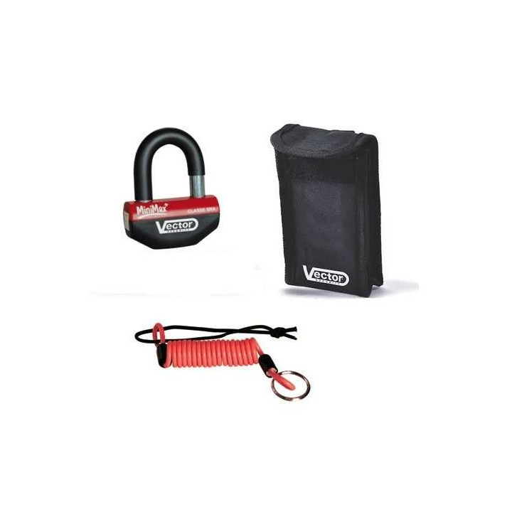 Antivol Bloc Disque VECTOR MINIMAX PLUS  Homologué SRA
