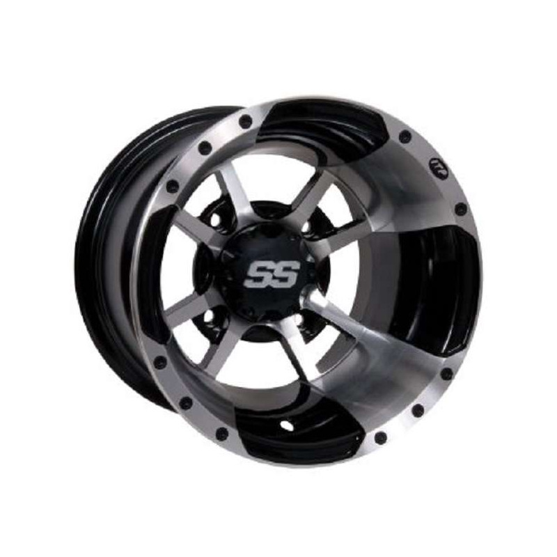 JANTE ARRIERE ALU ITP SS112 ALLOY MACHINED 9X8 4X115 YAMAHA 250 350 450 660 700