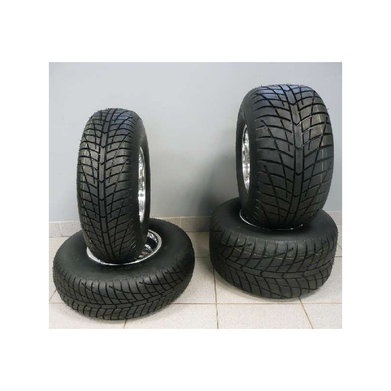 PACK JANTES DWT A5 SUPERQUADEUR ET PNEUS ROUTE WANDA LTR LTZ KFX KXR MASAI DINLI TRITON