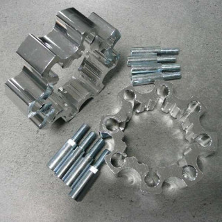 PAIRE D ELARGISSEUR ARRIERE DOUBLE PERCAGE 4x110 ET 4x115 + 35mm