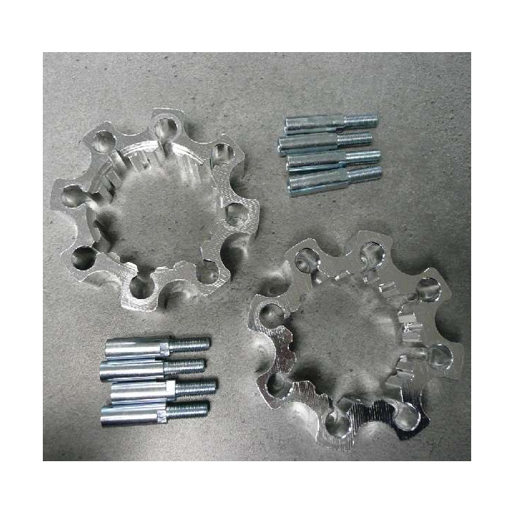 Élargisseurs arrière double perçage 4x110/4x115 35 mm | MX-Quad