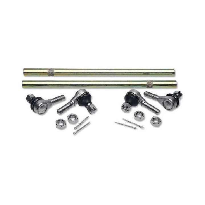KIT ROTULES DIRECTION ET BARRES BIELLETTES KFX 400 04/06 4 rotules + 2 barres