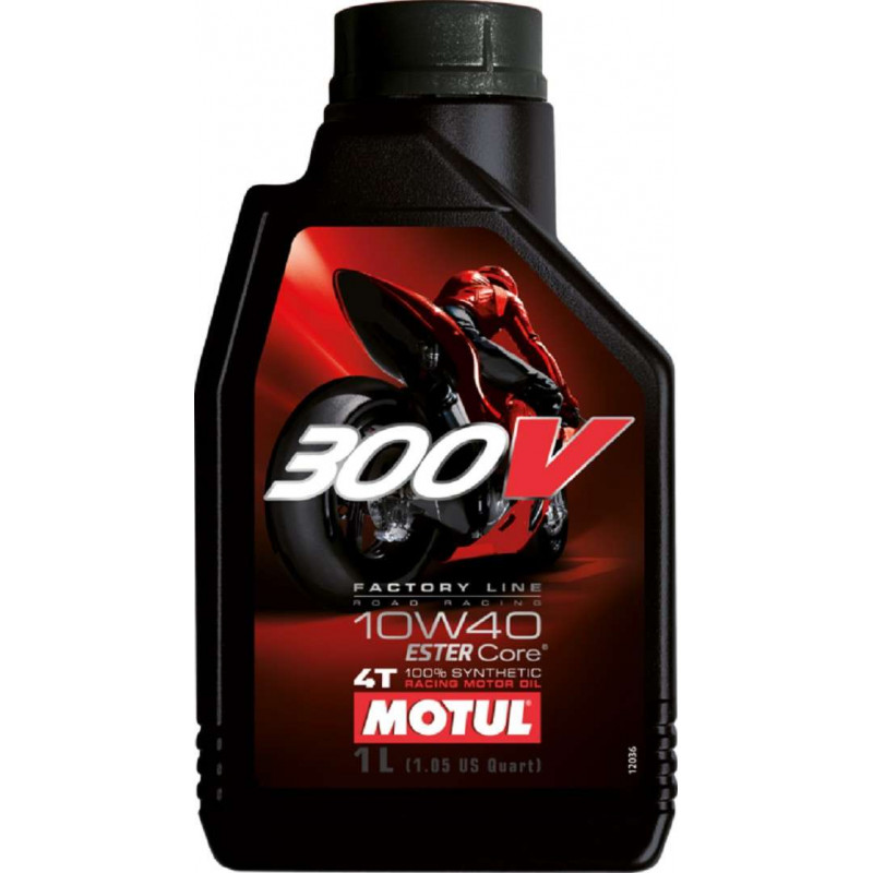 HUILE MOTEUR MOTUL 300V FACTORY LINE OFF ROAD 10W40 4T 100% SYNTHETIC 1 L