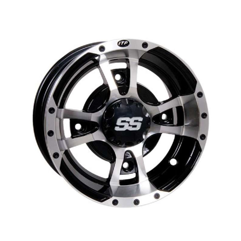 JANTE AVANT ALU ITP SS112 ALLOY MACHINED 10X5 4x144 LTR LTZ KFX KXR MASAI DINLI TRITON