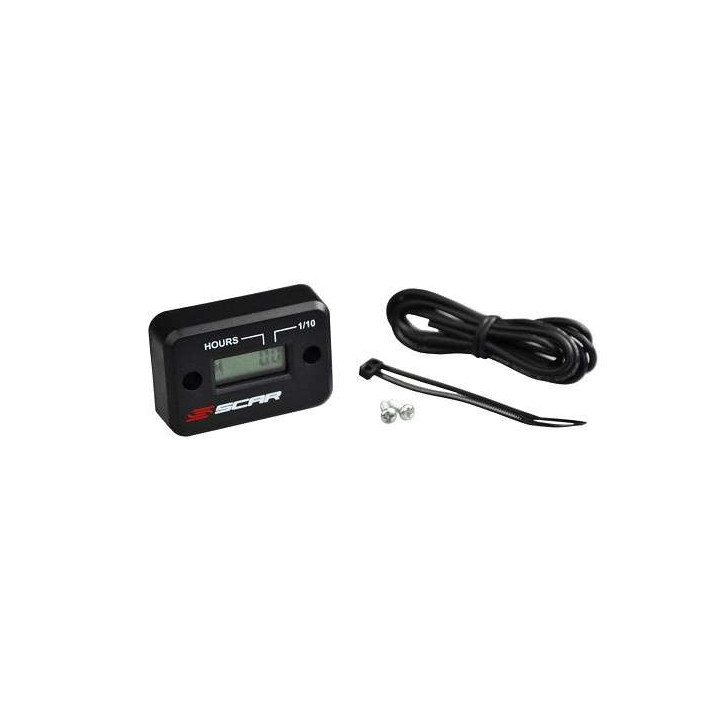 COMPTEUR HORAIRE HEURE FILAIRE SCAR AVEC VELCRO